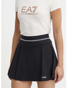 Αθλητική φούστα Casall Court χρώμα: μαύρο