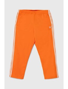 Παντελόνι φόρμας adidas Originals χρώμα: πορτοκαλί, IR9894