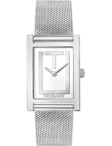 TRUSSARDI T-Strict - R2453155004, Silver case with Stainless Steel Bracelet