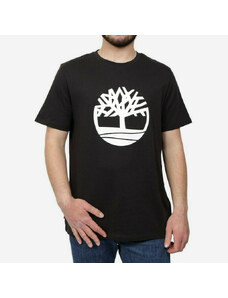 T-shirt Mε Λογότυπο Timberland River Tree TB0A2C6S-001 Μαύρο