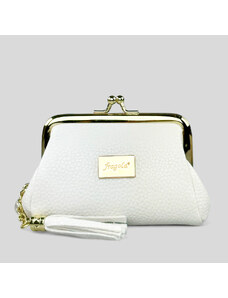 Fragola Μικρό γυναικείο πορτοφόλι PC05 Λευκό