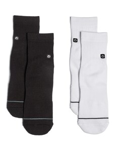 Emerson - 241.EU08.43 - Basic Mid Crew - White/Black - Κάλτσες