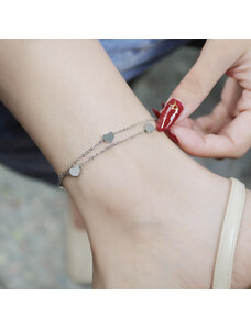 HEARTCHAINED STEEL ANKLET