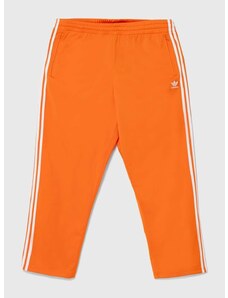 Παντελόνι φόρμας adidas Originals χρώμα: πορτοκαλί, IR9894