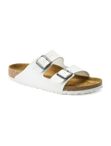 Birkenstock Arizona White Ανατομικά Σανδάλια Λευκό Narrow Fit (0552683)