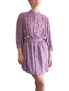 MADAME SHOU SHOU Φορεμα Verdier purple floral