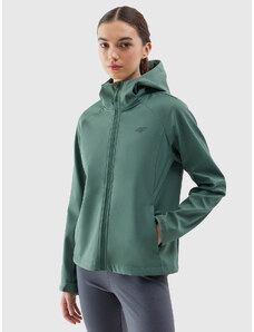 Women's windproof softshell jacket 5000 4F membrane - green