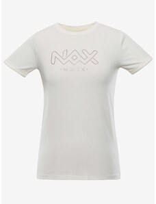 Γυναικείο T-shirt κρέμας NAX EMIRA