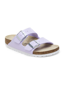 Birkenstock Arizona Shiny Lizard Purple Fog Ανατομικά Σανδάλια Λιλά Narrow Fit (1026446)