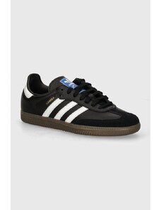 Αθλητικά adidas Originals Samba OG χρώμα: μαύρο, IE3676