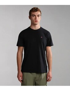 Napapijri - Ανδρικό T-shirt Salis Ss Sum Regular Fit NP0A4H8D-041 Mαύρο