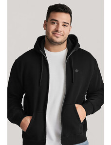 UnitedKind Maple Leaf, Ζακέτα σε Μαύρο Χρώμα