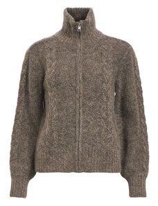 OBJECT Πλεκτή ζακέτα 'OBJNete' σοκολατί