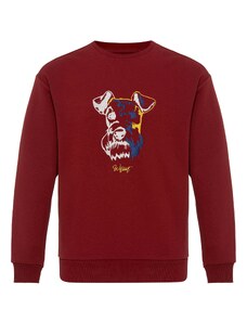 Williot Μπλούζα φούτερ ανάμεικτα χρώματα / μπορντό