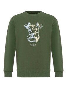 Williot Μπλούζα φούτερ μπλε / κίτρινο / σκούρο πράσινο