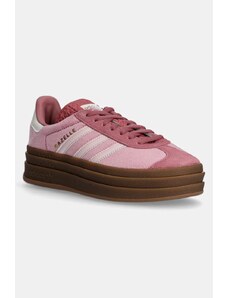 Αθλητικά adidas Originals Gazelle Bold W χρώμα: ροζ, IG4389