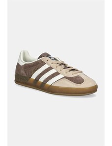 Αθλητικά adidas Originals Gazelle Indoor χρώμα: καφέ, IF9646