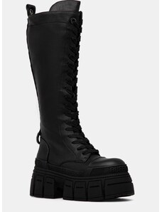 Killah Lace Up Stiefel Killah Buffalo Stiefel Schwarz Leder