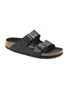 Birkenstock Arizona BF Triples Black Γυναικεία Ανατομικά Σανδάλια Μαύρα Narrow Fit (1019069)