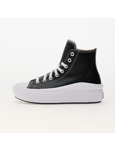 Converse Chuck Taylor All Star Move Platform Leather Black/ White/ White