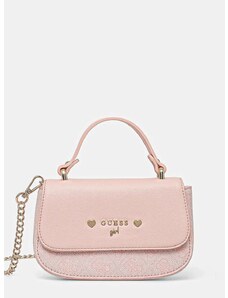 Τσάντα Guess Girl χρώμα: ροζ, J4YZ42 WFEN0