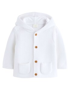 Next Πλεκτή ζακέτα λευκό