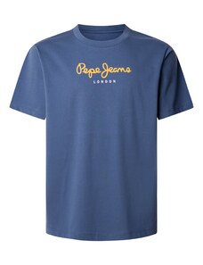 Pepe Jeans Μπλουζάκι 'Eggo' μπλε / μελί / offwhite