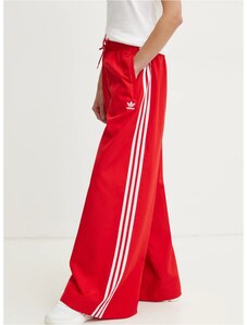 Παντελόνι φόρμας adidas Originals OVERSIZED TP χρώμα: κόκκινο, JD3388