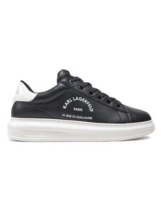 KARL LAGERFELD M Sneakers Kapri Mens Maison Karl Lace KL52538K 000-black lthr