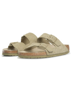 Birkenstock Leather Arizona Sfb Leve Faded Khaki 1019088003546 - BRK.FADED KHAKI