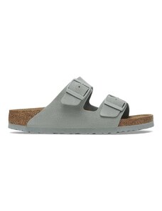 Παντόφλες σουέτ Birkenstock Arizona γυναικείες, χρώμα: μπλε, 1029215