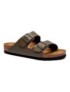Birkenstock Δερμάτινα παντόφλες Arizona NL EVA