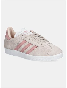 Σουέτ αθλητικά παπούτσια adidas Originals Gazelle χρώμα: πορτοκαλί, JH7214