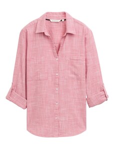 TOM TAILOR Μπλούζα καρπουζί / λευκό