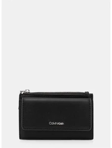 Πορτοφόλι Calvin Klein χρώμα: μαύρο, K60K612941