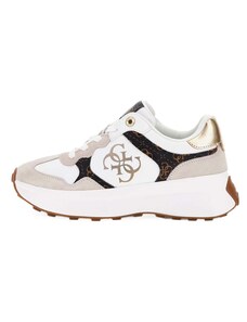 GUESS Sneakers Luckei FLPLUCPEL12 whibr white brown