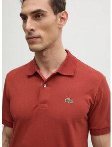 Πόλο Lacoste χρώμα: κόκκινο, PH9851