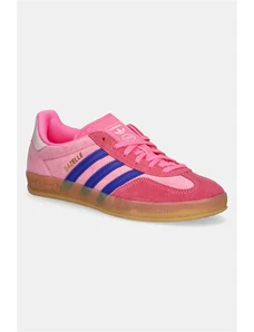 Σουέτ αθλητικά παπούτσια adidas Originals Gazelle Indoor W χρώμα: ροζ, JQ0194