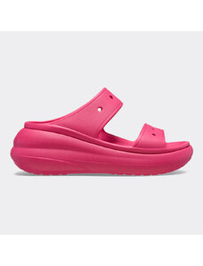 CROCS Crush Sandal Dragon Fruit Γυναικείο Σανδάλι σε Φούξια Χρώμα