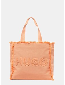 Τσάντα HUGO χρώμα: πορτοκαλί, 50541867