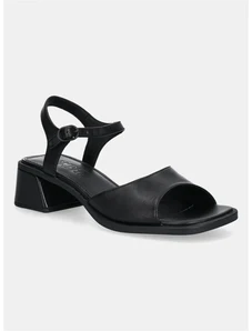Δερμάτινα σανδάλια Camper Kora Sandal χρώμα: μαύρο, K201734-001
