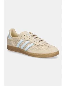 Αθλητικά adidas Originals Samba OG χρώμα: μπεζ, JR8168