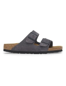 Παντόφλες σουέτ Birkenstock Arizona χρώμα: γκρι, 1028603