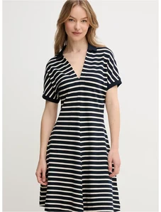 Φόρεμα Tommy Hilfiger χρώμα: ναυτικό μπλε, WW0WW44513