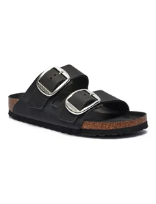 Birkenstock Δερμάτινα παντόφλες Arizona Big Buckle | narrow fit