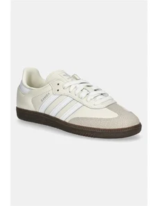 Αθλητικά adidas Originals Samba OG W χρώμα: μπεζ, JR8166