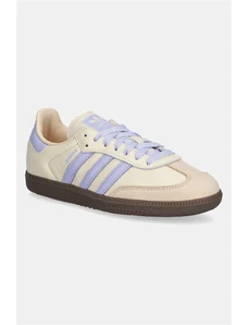 Αθλητικά adidas Originals Samba OG W χρώμα: μπεζ, JI2678