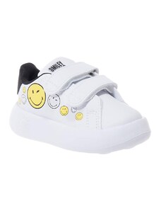 ADIDAS ADVANTAGE SMILEY ΠΑΙΔΙΚΑ ΑΘΛΗΤΙΚΑ ΛΕΥΚΑ