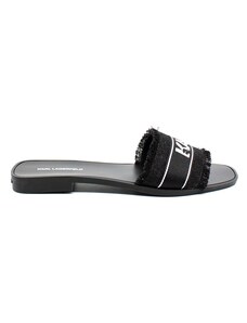 KARL LAGERFELD Σανδαλια Border KL80411 900-black canvas