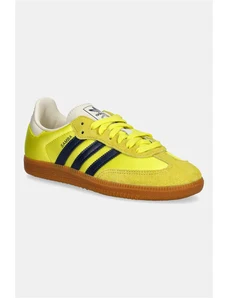 Αθλητικά adidas Originals Samba OG χρώμα: κίτρινο, JI2594